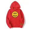 Hailey Baldwin Beaver Übergroße Herren- und Damenpullover mit gleichem Smiley-Gesichtsdruck