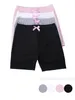 Shorts 4PCS Toddler Children Kid Baby Girls Solid Bow Safety Pants Underwear 2-7 Year Breathable Short Tights Kids