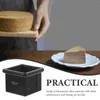Plates Square Toast Mold Metal Bread Pan Nonstick Baking Household Molds Practical Kitchen
