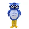 Professional Custom Brown Owl Mascot Costume Character Owl Dr Mascot Clothes Christmas Halloween Party Fancy Dress270k