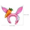 Garden Decorations 20pcs Inflatable Headbands Party Cartoon Balloon Hairbands Hair Easter Headwear