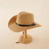 Cinture Cowboy Sunhat Driving Party Donna Strass