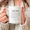 Valentines Day Gift Mugs for Mother Funny Mommy Xmas Holiday Birthday Presents Thanks For Being My Mom Gag Coffee Tea Cups 11 O T2340v