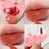 Lip Gloss 6 Colors Mirror Jelly Moisturizing Sexy Lips Plumper Long Lasting Silky Non-stick Cup Liquid Lipstick Beauty Cosmetics