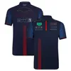 Motorcykelkläder F1 Team Nya T-shirtkläder Fyra säsonger Forma One Racing Officiell anpassad Drop Delivery Automobiles OTQCZ