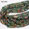 Lucite Meihan Wholesale Natural Indian Agate 8 * 8 mm Cube à facettes Perles en vrac pour la fabrication de bijoux Fashion Stone