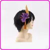 Party Supplies Anime Genshin Impact Raiden Shogun Yoimiya Cosplay Headwear Hairpin Purple Flower Hair Accessory Prop Handmade PVC Clips