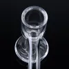 Quartz Banger 10mm 14mm Conjunto Masculino Sem Costura Totalmente Solda Acessórios para Fumar Terp Slurper Borda Chanfrada Liquidificador Spin Glass Prego FWQB06 LL