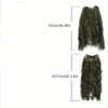 3D Withered Grass Ghillie Suit, Leafy Camouflage Ghillie Suit - Perfekt för utomhusspel Halloween -kostym