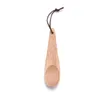 15Cm Wooden Domestic Seasoning Rice Scoops Camping Coffee Tea Sugar Spoons Q939 0507