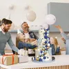 Kuchenwerkzeuge, 20 Stück, bunte Perlenkugeln, DIY-Einsatz, Topper, Karte, Geschenk, Tasse, Papier, Zahnstocher, Party, Hochzeit, Geburtstag, Dekoration