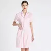 Autres vêtements Robe médicale Uniforme d'infirmière Blouse de laboratoire blanche à manches longues/à manches courtes pour uniforme de pharmacie Blouse de laboratoire Vêtements de travail pour soins infirmiers