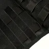 Colete de proteção ao ar livre colete tático preto puro colete de proteção esportes equipamentos táticos roupas de proteção de segurança respirável