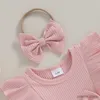 Girl's Dresses Baby Clothing Newborn Infant Baby Girls Rompers Dress Long Sleeve Bowknot Lace Layered Tulle Bodysuits Jumpsuit with Headband