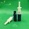 10-ml-Kunststoff-Nasenspray-Pumpenflasche, 10-ml-PE-Nasenzerstäuber, 1/3-Unzen-Applikatoren für Mundspray (6 Farben zur Auswahl) Dmnmb