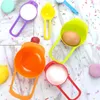 Measuring Tools 6pcs/set Kitchen Spoons Cups Cooking Baking Colorful Plastic Sugar Measure Spoon Sell With