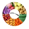 Многоцелевые овощечистки из нержавеющей стали, эргономичная нескользящая ручка, металлическая кухонная посуда для овощей, фруктов MHY046