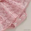 Abiti da ragazza Abbigliamento per neonati Neonato Pagliaccetti per bambina Abito a maniche lunghe Bowknot Pizzo a strati Tutina in tulle Tuta con fascia