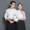 Altri abbigliamento Uniforme da chef Manica lunga Hotel Western Food Catering Cucina Ristorante Manica corta Chef Baker Abiti da lavoro Uomo