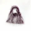 Sacs de taille European et Américain 2024 Spicy Girl Imitation Fur Flux Mands sac à main