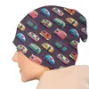 Berets Happy Camper Bonnet Hat Knit Hats Men Women Cool Unisex Camping Life Winter Warm Skullies Beanies Caps