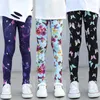 Spodnie dziewczęta dla dziewcząt Legginsy do Outdoor Travel Ubrania Spodnie Student Casual Wear Configoncjonalny stylowy druk