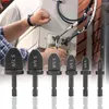 Professionellt handverktyg sätter 5/6/11st rörrör expander koppar hex skaft imperial elektrisk borrbit för luftkonditionering