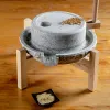 Mills Soya Milk Machine Stone Grinder Mini Home Coffee Bean Grinder Machine Retro Natural Hand Crusher For Grains Spices