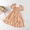 Girl's Dresses Baby Girl Dress Summer New Baby Girls Clothes Casual Floral Party Princess Dress Cotton Kids Clothing Newborn Dress 2-6Y