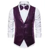 Costumes de scène pour hommes, paillettes, gilets, studios de photographie, animateurs, chanteurs, animateurs, gilets