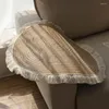 Mattor jute bb golvmattor hem japansk studie minimalistisk vind retro vävt soffbord mattor vardagsrum soffa