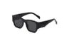 Nya mode top fyrkantiga avslappnade solglasögon, polariserade glasögon med en låda