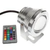 Lampes de pelouse 10W 12V LED lumière de pêche sous-marine IP68 fontaine étanche piscine Spa éclairage de paysage extérieur 2309