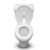 Body Motion Sensor Toilet Light Seat Lighting Backlight Toilet Bowl Auto Night Lamp Sensor Night Light Projector Noveltly227S