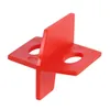 Whole 500Pcs Lot 1 16'' Cross Alignment Tile Leveling System Red 3 Side Spacer Cross And T Shape Cerami2595