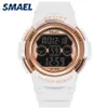 SMAEL Orologi Digitali Sport Donna Orologio da polso moda per ragazze Orologio digitale Regali per ragazze 1632B Orologio sportivo impermeabile S91310l