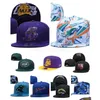 Cappellini da baseball all'ingrosso Tutte le squadre Logo Designer Cappelli Baskball Snapbacks Ricamo unisex Calcio Berretti flessibili a rete chiusa Fisherman Ha Dh1Bw