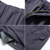 Pantalones para hombres Cargo táctico Clásico Senderismo al aire libre Trekking Ejército Joggers Pantalón Camuflaje Militar Pantalones multibolsillo D57