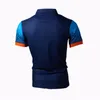 Men Polo Shirt z krótkim rękawem odzież Summer Streetwear Casual Fashion Tops 240119