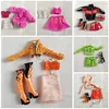 Original Rainbow Middle School Big Sister Series Doll Multistyle Clothing and Shoes Set Girls Play House Gift Toys 240129