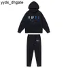 Trapstar Tracksuits Hoodie Designer Suit Mens Mens Womens Tracksuit Märke Tryckt Streetwear Sportwear Warmtwo Pieces Set Hoodie Pants Jogging Hooded 11 4Cir