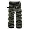 Pantalon pour hommes Hohigh Quality Jeans Camouflage Camouflage Hunting Multi-Pocket Army (sans ceinture)