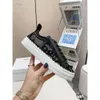 Zapato de plataforma de lujo Diseñador de damas Laurens Zapatos de cuero Zapatillas de deporte Blanco puro Cordón para mujer Zapatillas deportivas casuales Correr real Correr