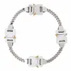 2020 Titanium rostfritt stål 1017 Alyx 9sm halsband 4 Metal Buckles Hero Chain Alyx Necklace Men Women Accessories Japanese1309i
