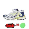 Track Runner 7 7.0 retros casual schoenen dames heren groot formaat 12 Paris triple s runners 77.0 platform sneakers triple s geheel zwart en wit beige manier trainers