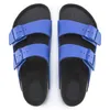 Designer Sandalen Slippers Zomer Heren Dames Schoenen Vormige Veelkleurige Flora Slides Gegoten voetbed in zwarte tonale rubberen zool