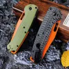 Hunt BM 15535 Taggedout Tactical Folding Knife CPM-154 Clip Point Blade G10/Carbon Fiber Handle EDC Everyday Carry Outdoor Hunting Defense Survival Tool 3300 4850 535