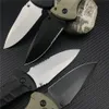 BM TURRET 980 EDC Folding Knife CPM-S30V Drop-Point Sharp Blade Synthetic Harts Handtag Manual Open Tactical Outdoor Pocket Survival Hunt BM 535 980SBK