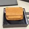 Wildleder NIKI Schulter Umhängetaschen Frauen Umschlag Messenger Tasche Kette Cross Body Designer Handtaschen Geldbörsen Designer Frau Handtasche