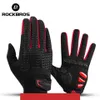 ROCKBROS Winddichte fietshandschoenen Touchscreen Rijden MTB Fietshandschoenen Thermisch Warm Motor Winter Herfst Fietshandschoenen P0298b